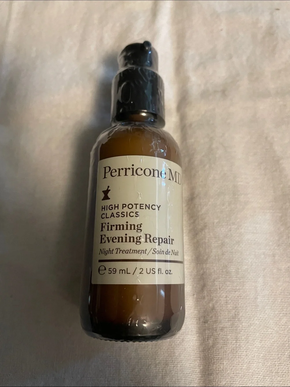 Perricone MD Firming Evening Repair – Brown and Black Pump Bottle